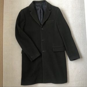 Club Monaco Men’s Army Green Wool Coat